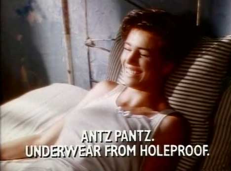 Antz In my pantz vintage ad australia 1990 Underwear from