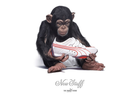 Puma Chimp New Stuff ad