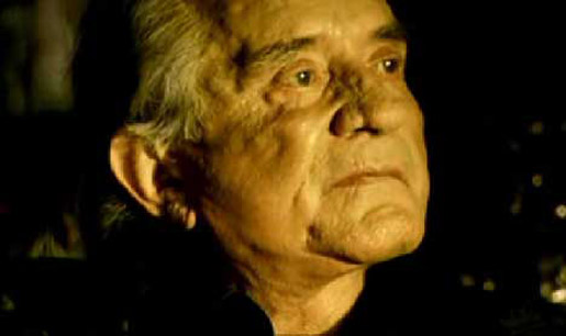 Johnny Cash in Music Video Hurt