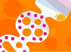 Screenshot from Locoroco Demo