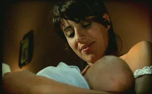 breast feeding mother and baby in MTV Baby television commercial