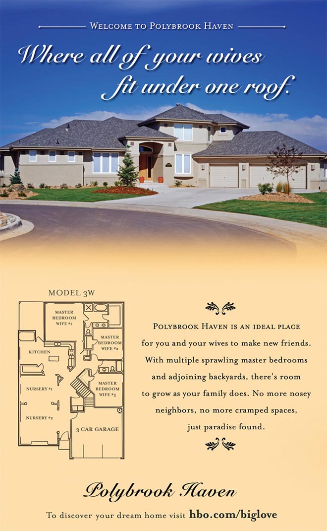 Polybrook Haven print ad