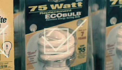 Ecobulbs in SOS Light Bulbs ad