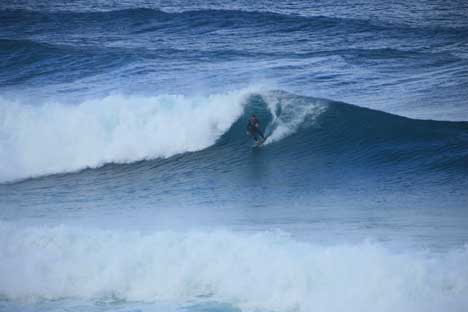 Surfer in Canon Long Weekend movie