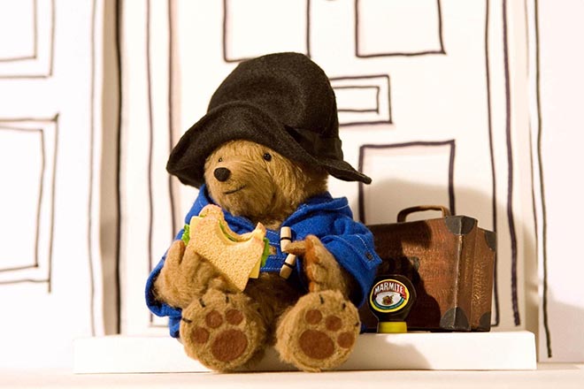 Paddington Bear in Marmite TV ad