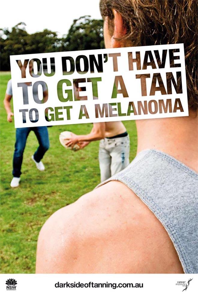 Dark Side of Tanning Poster - What Are Your Chances?