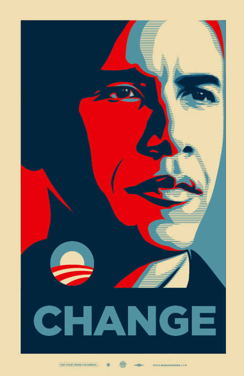 Obama Change Poster