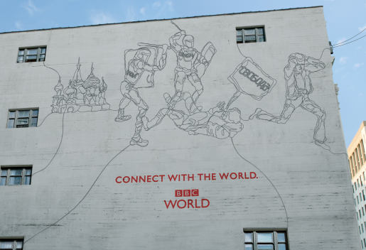 BBC World Cables Protest