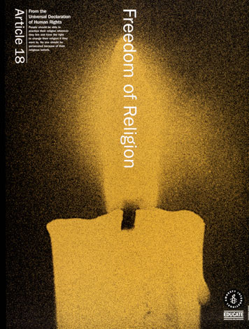 Amnesty International Human Rights posters