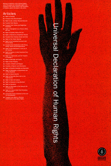 Amnesty International Human Rights posters