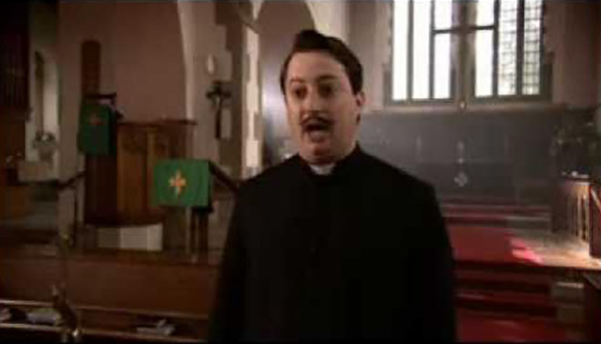 David Mitchell as Evil Vicar