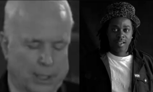 John He Is music video featuring John McCain and Will.i.am