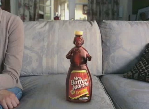 Mrs Butterworth in Geico ad