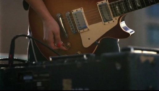 Les Paul guitar in Libra Play With Patterns TV commercial