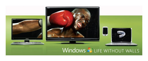 Boxing scene in Windows without Walls out of home advertisement